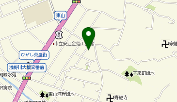 大正浪漫喫茶 金魚庵の地図画像