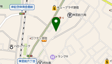 NANGA SHOP HARAJUKU(ナンガ ショップ ハラジュク)の地図画像