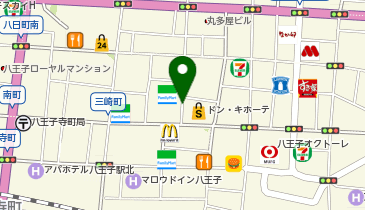 鳴門鯛焼本舗 八王子店の地図画像