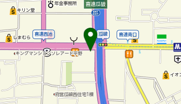 トレファクスタイル 喜連瓜破店の地図画像