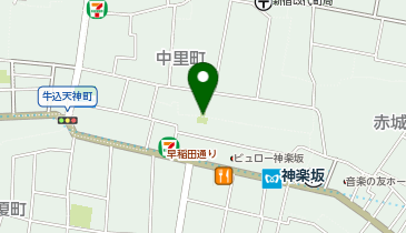 あかぎ児童遊園の地図画像