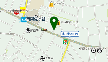 東奔西走の地図画像