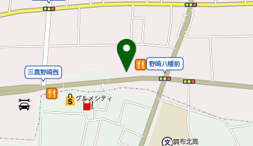 カクヤス 東八野崎店の地図画像