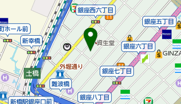 資生堂ライフクオリティー ビューティーセンターの地図画像