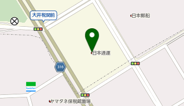 日本通運株式会社 フォワーディングビジネスユニット 国際海運オペレーション部 CFSセンターの地図画像