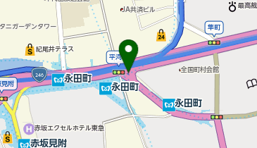 八天堂 Echika fit 永田町店の地図画像