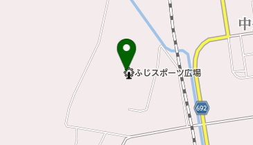ふじスポーツ広場の地図画像