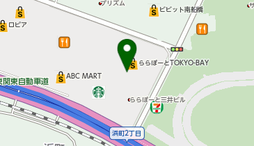 ウィズダムアカデミーららぽーとTOKYO-BAY(トウキョウ ベイ)船橋校の地図画像