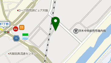 こだわり食材市場の地図画像