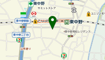 ドクターネイル爪革命 スポーツフットケア東中野店の地図画像