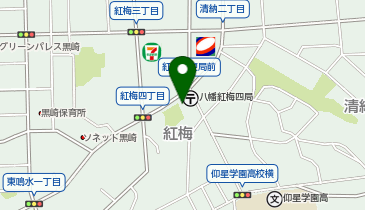 ベーカリー アンジュの地図画像