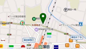 日本工学院専門学校 ギャラリー鴻の地図画像