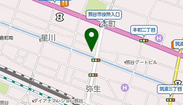 エコリング熊谷店の地図画像