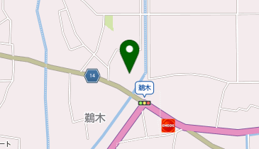 大刀洗養蜂場の地図画像