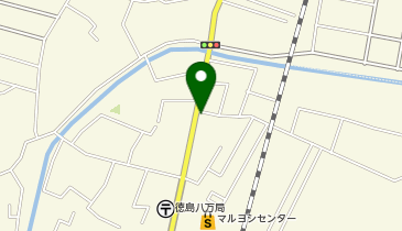 補助犬とくしまの地図画像