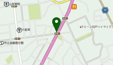 男性袴館 松戸店の地図画像