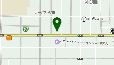 貸会議室セルフミーティングルーム虎丸の地図画像