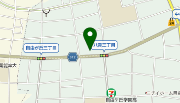 自由が丘動物医療センターの地図画像