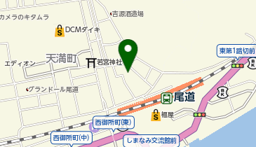 尾道レコードの地図画像