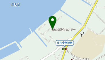 舘山寺浄化センターの地図画像