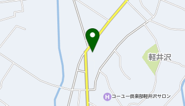ウフフドーナチュ 旧軽井沢の地図画像