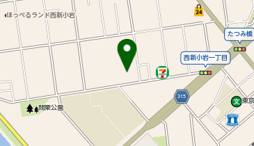 新小岩保健センターの地図画像