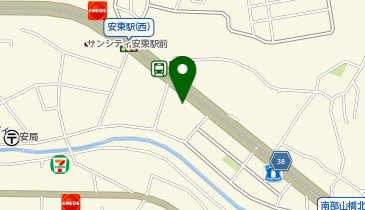 エイチシー安東の地図画像