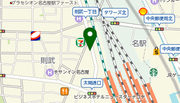 しゃちほこPCR検査受付センター 名駅店の地図画像
