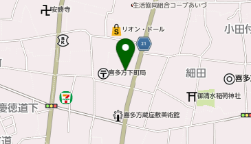 クレープ&カフェくるくるの地図画像