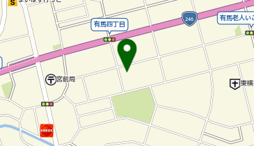 市川珠算塾の地図画像