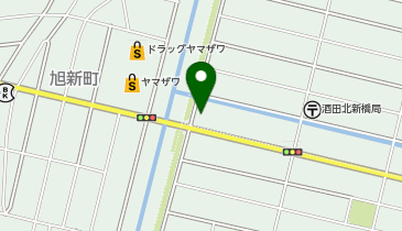 self-A(セルフ エー) よつ葉酒田の地図画像