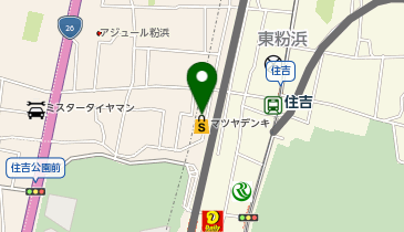 芋よし 住吉大社店の地図画像