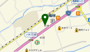 広島三菱自動車販売株式会社 八木店の地図画像