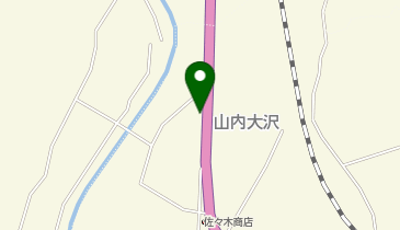 山内食堂の地図画像