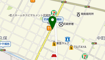 点滴堂の地図画像