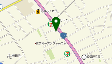 そばひろの地図画像