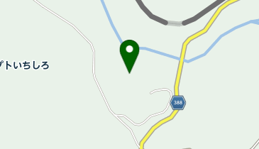 アプトいちしろキャンプ場の地図画像