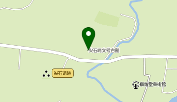 茅野市尖石縄文考古館 喫茶コーナーの地図画像