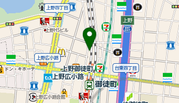 おいもやさん興伸 上野アメ横通り店の地図画像