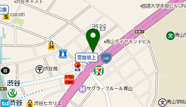 喫茶サテラの地図画像