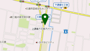 三鷹ミュージカルプレイスの地図画像