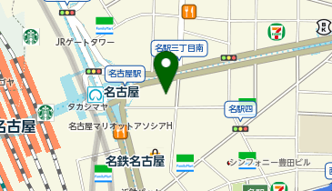 LEC東京リーガルマインド名古屋駅前本校の地図画像