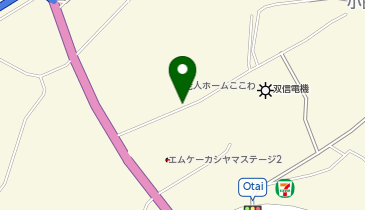 デイサービスセンターここわの地図画像