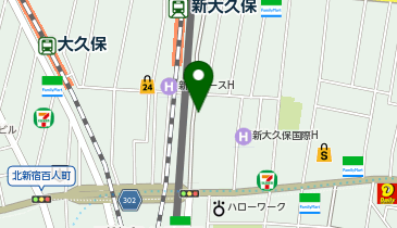 MJ PHOTO STUDIO(エムジェイ フォト スタジオ) 新大久保3号店の地図画像