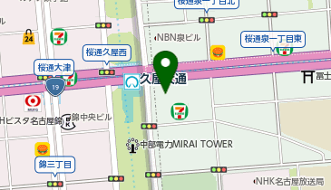 日本特殊陶業株式会社 本社の地図画像