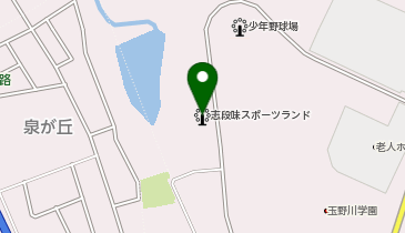 名古屋市志段味スポーツランド体育館の地図画像