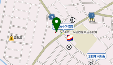 アイフルホーム名古屋東店 志段味展示場の地図画像