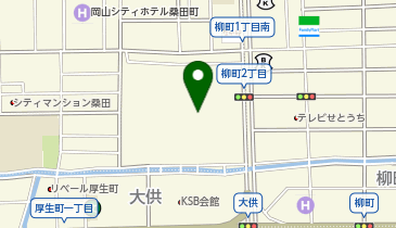 SINCERE GARDEN OKAYAMA(シンシア ガーデン オカヤマ) 杜の街グレース店の地図画像