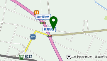 とうふや豆蔵 菰野本店の地図画像