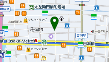 大阪うどん いなの路 本店の地図画像
